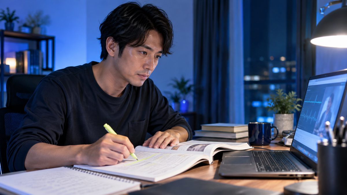 事前学習と筆記テストの難易度