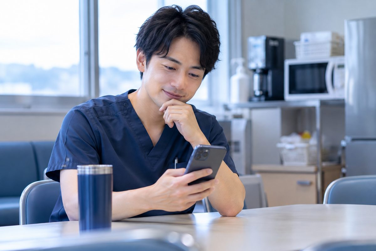 看護師がAIを個人で使えるのは、患者さんに直接関わらない仕事